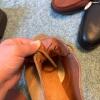 Men's Leather and Suede Lace Up Shoes - 4
