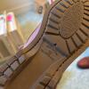 Men's Leather and Suede Lace Up Shoes - 8