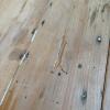 Rustic Drop-Leaf Wooden Table - 4