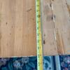 Rustic Drop-Leaf Wooden Table - 8