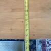 Rustic Drop-Leaf Wooden Table - 9