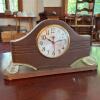 Windsor Art Deco Mantel Clock by Gibraltar Mfg