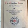 "Lest We Forget" 1910 Standard Diary Journal - 3