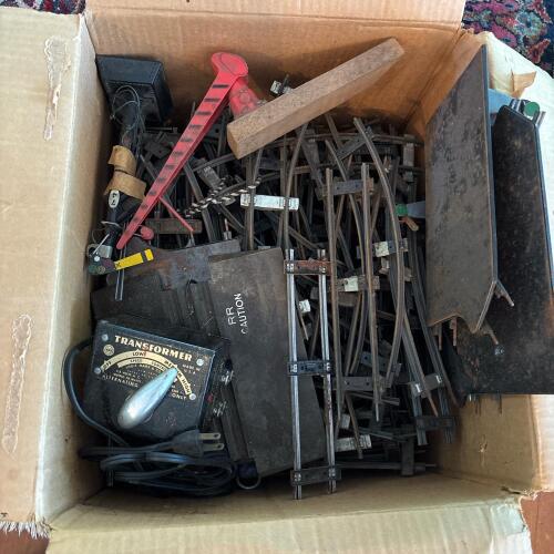 Vintage Marx Train Track Pieces & Accessories