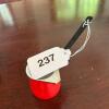 Small red Enamel Turkish Coffee Pot - 7