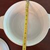White Anchor Hocking Covered Casserole Dish - 5