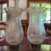 Two Candle Holders with Weighted Sterling Bases - 2