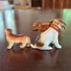 Two Tiny Dog Figurines - 2