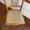 Wooden Spindle Back Chair with Cane Seat - 2