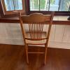 Wooden Spindle Back Chair with Cane Seat - 5