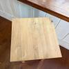Light Wood Square Accent Table - 2