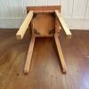 Light Wood Square Accent Table - 4