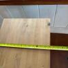 Light Wood Square Accent Table - 5