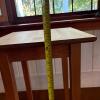 Light Wood Square Accent Table - 6
