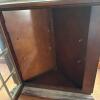 Bombay Company Corner Wall Cabinet With Glass Door - 3