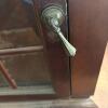 Bombay Company Corner Wall Cabinet With Glass Door - 5