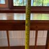 Rectangular Wooden Accent Table with Tapered Legs - 7