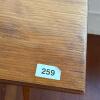 Rectangular Wooden Accent Table with Tapered Legs - 8