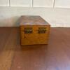 Wayne Novelty Wooden Index Card File Box - 5
