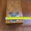 Wayne Novelty Wooden Index Card File Box - 10
