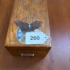 Wayne Novelty Wooden Index Card File Box - 13