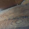 Rustic Wooden Storage Chest with Carved Feet - 7