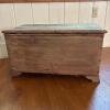 Rustic Wooden Storage Chest with Carved Feet - 14