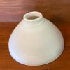 Three White Milk Glass Lamp Shades - 4