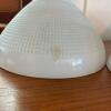 Three White Milk Glass Lamp Shades - 5