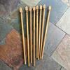 Eight Turned Wooden Furniture Spindles