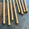 Eight Turned Wooden Furniture Spindles - 3