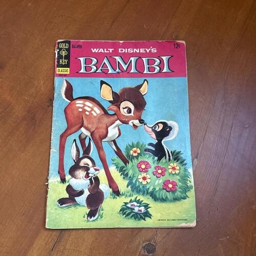 Walt Disney's Bambi Gold Key Classic Comic Book