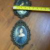 Pair of Small Ornate Framed Portraits - 7