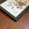 10" x 8" Framed Herb Robert Botanical Art, Signed - 3