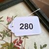 10" x 8" Framed Herb Robert Botanical Art, Signed - 8