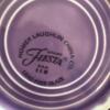 Purple Fiesta Ware Cups and Saucers &ndash; 6 Cups, 8 Saucers - 6