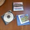 Assorted CDs and CD-ROMs with Woven Storage Basket - 5