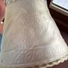 Pair of Glass Lamp Shades - Clear and Frosted - 4