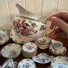 Whieldon Ware Pheasant Pattern English Dinnerware Set - 7
