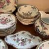 Whieldon Ware Pheasant Pattern English Dinnerware Set - 9
