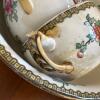 Whieldon Ware Pheasant Pattern English Dinnerware Set - 16