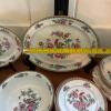 Whieldon Ware Pheasant Pattern English Dinnerware Set - 17