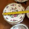Whieldon Ware Pheasant Pattern English Dinnerware Set - 20