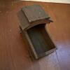 Miniature Dollhouse Wooden Cradle - 2