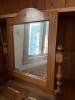 Wooden Dresser Top Vanity Mirror with Drawers - 2