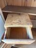 Wood Cabinet with Drawer and Hinged Door - 2