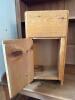 Wood Cabinet with Drawer and Hinged Door - 3