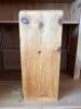 Wood Cabinet with Drawer and Hinged Door - 4
