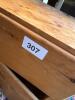 Wood Cabinet with Drawer and Hinged Door - 11