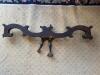 Antique Equestrian Side Saddle Wooden Frame with Iron Stirrups - 2
